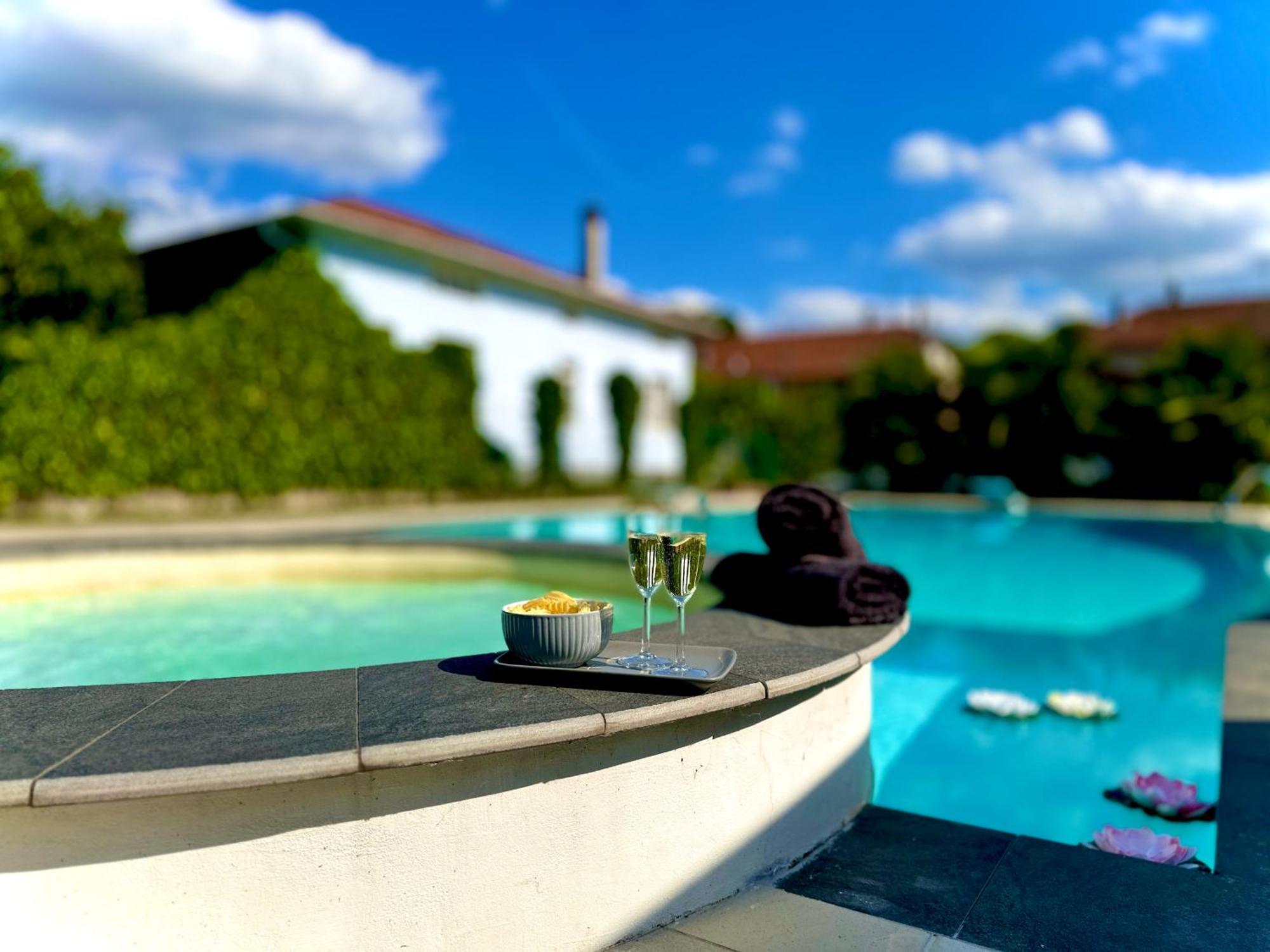 Appartamento In Villa Con Piscina Privata E Jacuzzi Ad Uso Esclusivo Ривароло Канавезе Екстериор снимка